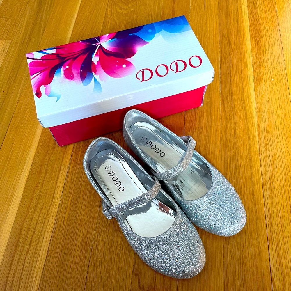 Sparkle Rhinestone Mary Jane Flats